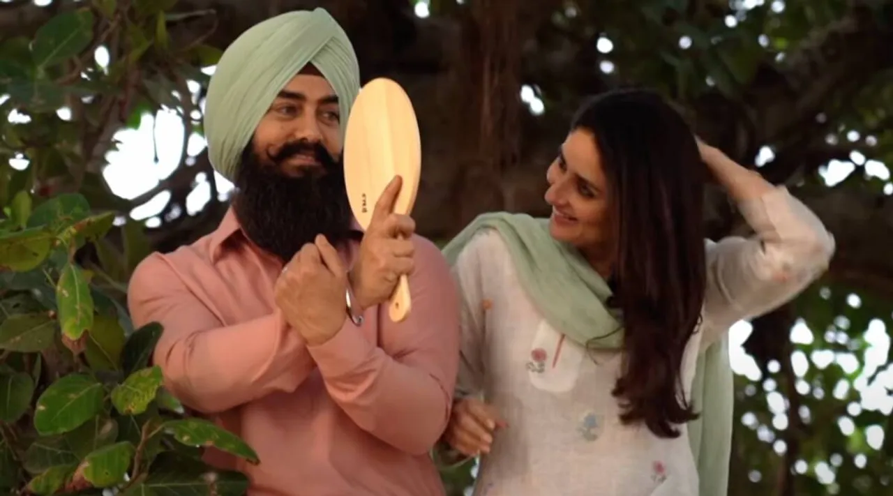 laal singh chadha aamir khan shares bts video