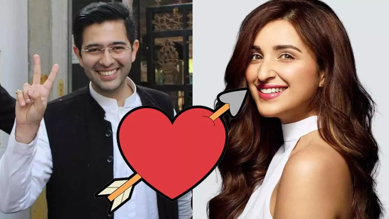 Parineeti Chopra and Raghav Chadha