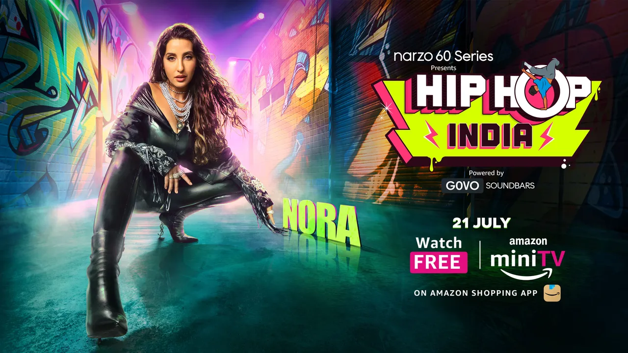 Amazon miniTV पर Hip Hop India में Nora Fatehi की एंट्री, नोरा करेंगी प्रतिभाशाली हिप हॉप डान्सर की खोज