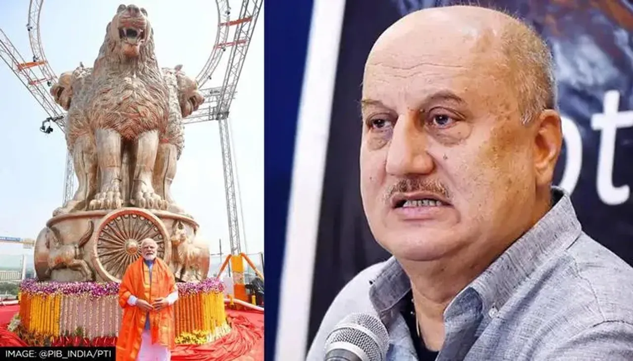 Anupam Kher made a big statement regarding the national emblem!