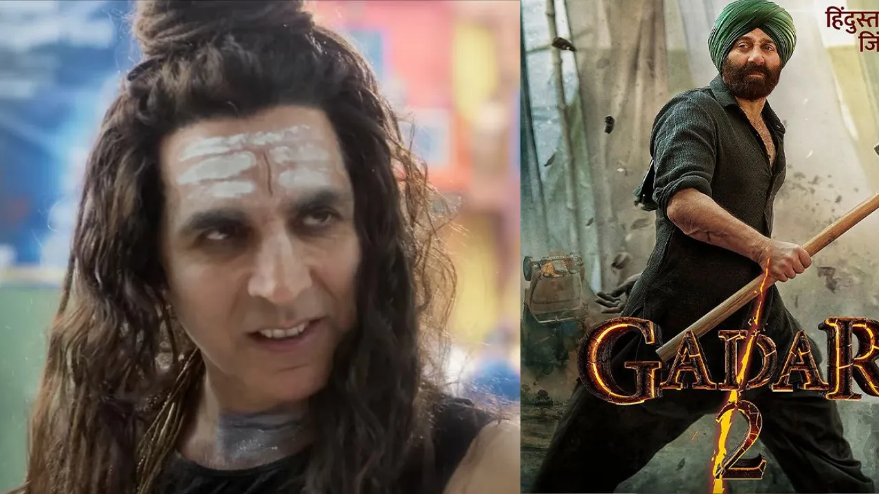 Gadar 2 and OMG 2 clash Akshay Kumar promotes Gadar 2 at OMG2 screening