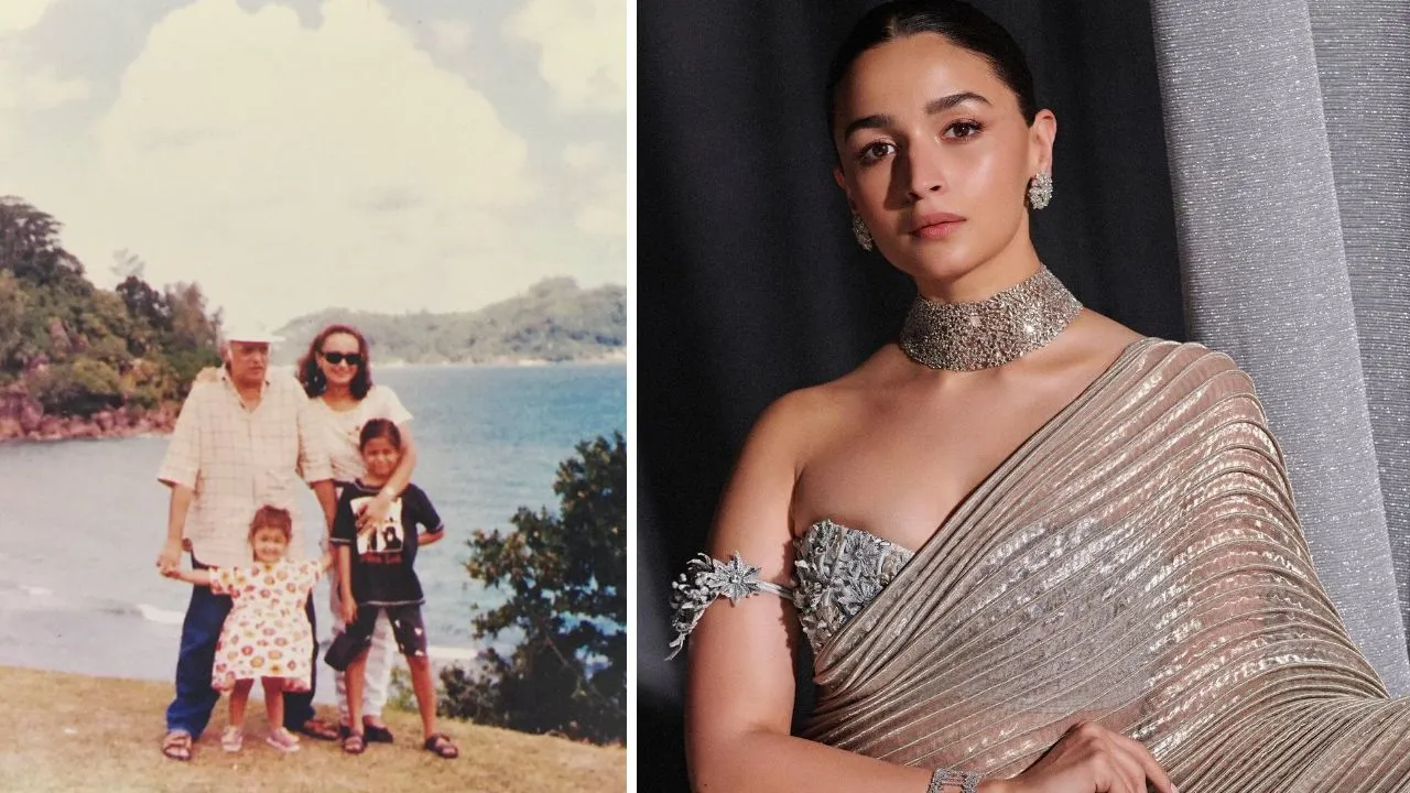 Alia Bhatt's childhood picture went viral on the internet!