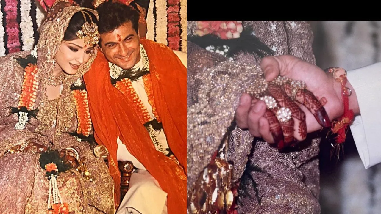 maheep_kapoor_shares_throwback_pictures_to_wish_sanjay_kapoor_on_his_anniversary