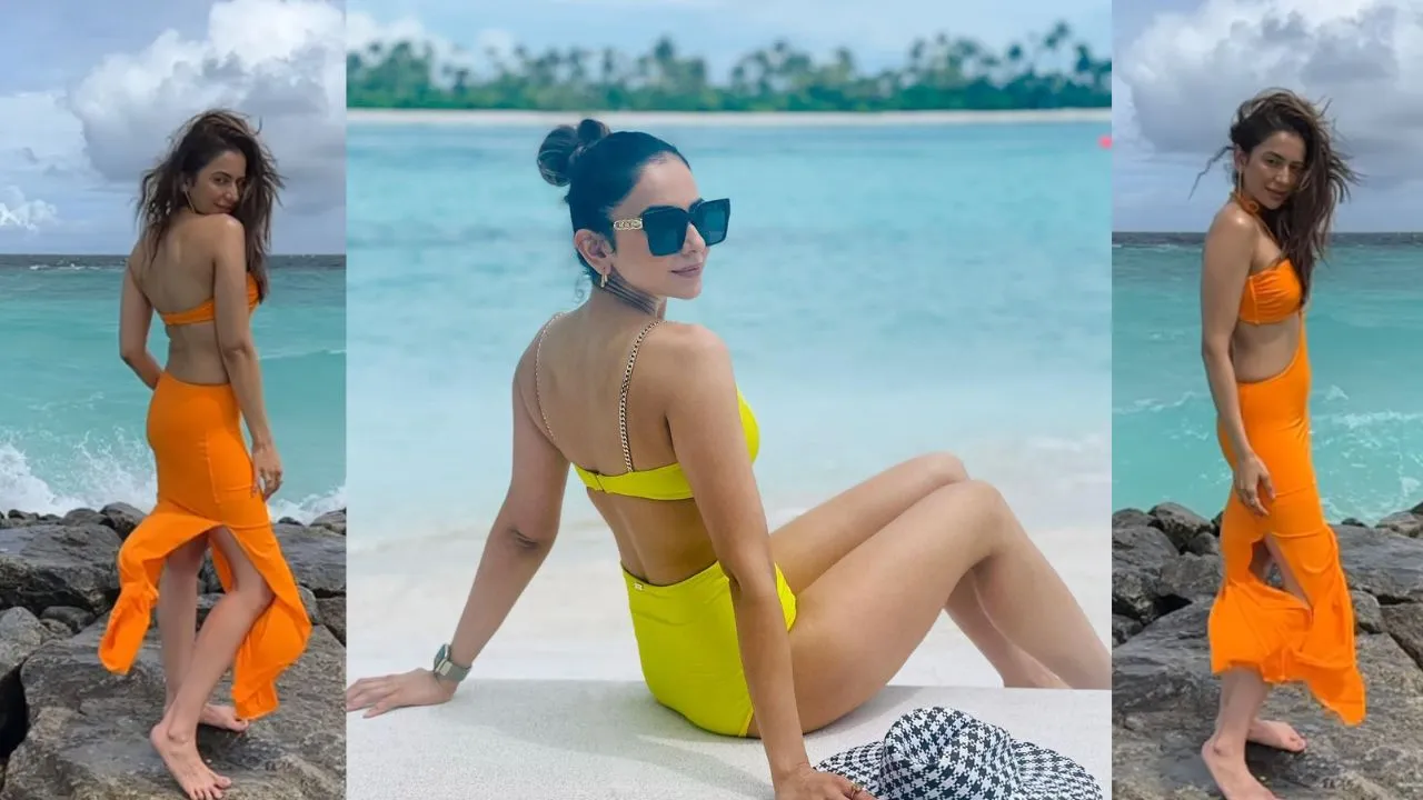 Rakul Preet Singh shared hot pictures from Maldives