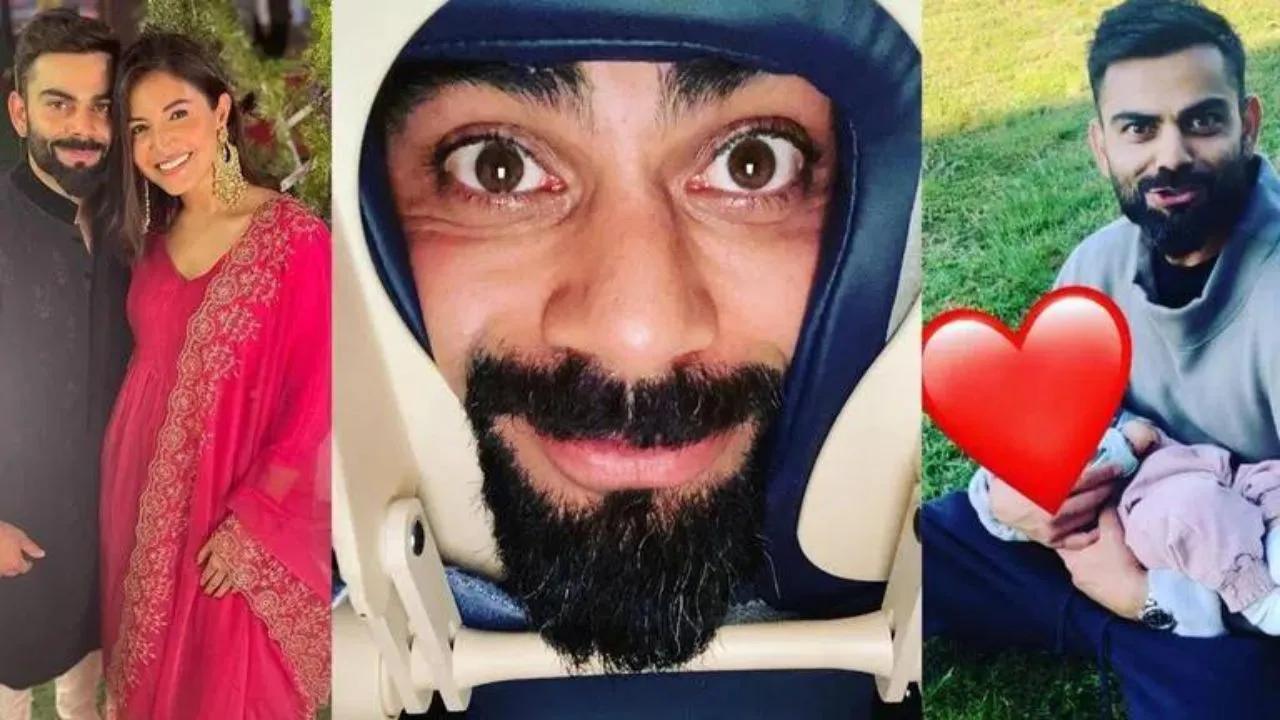 Anushka Sharma shares unseen avatar of husband Virat Kohli mayapuri.