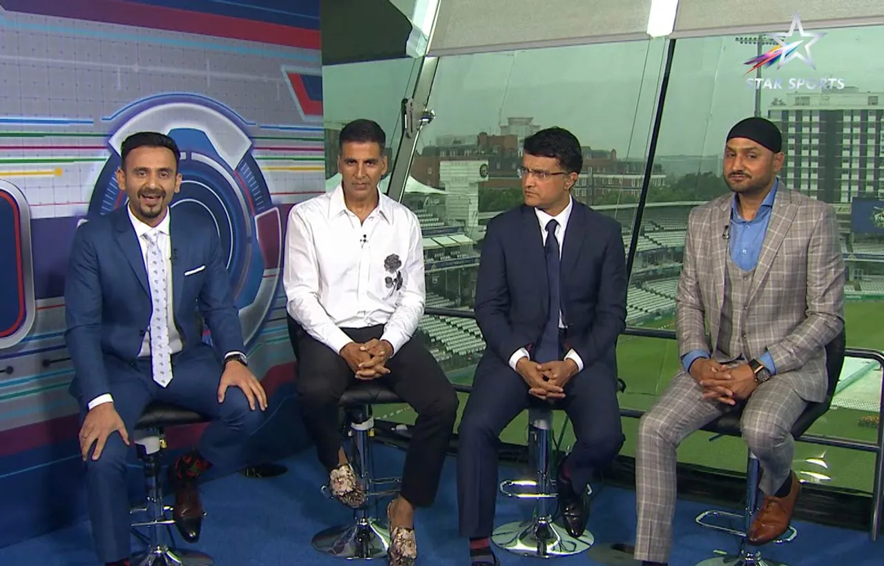 आईसीसी क्रिकेट विश्व कप 2019 के फाइनल में शामिल हुए अक्षय कुमार