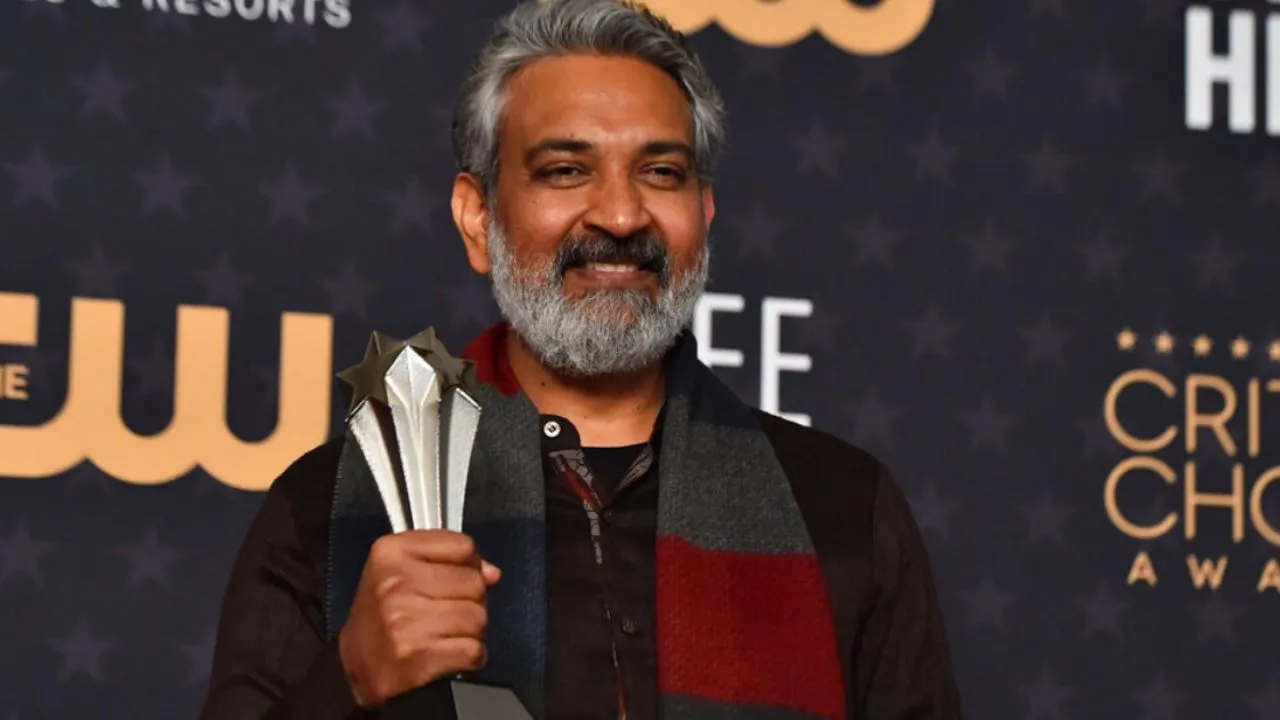 SS Rajamouli after RRR's big win at Critics' Choice Awards, says Mera Bharat Mahan