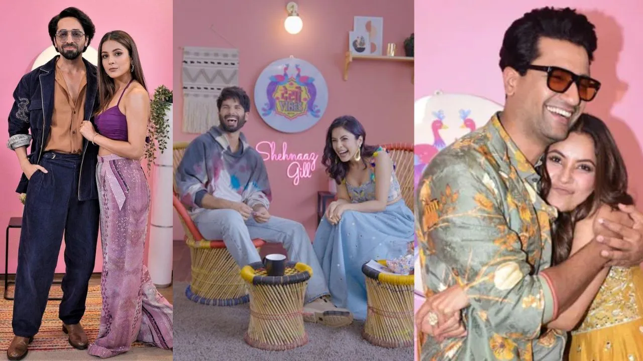 Shahid Kapoor in Desi Vibes With Shehnaaz Gill