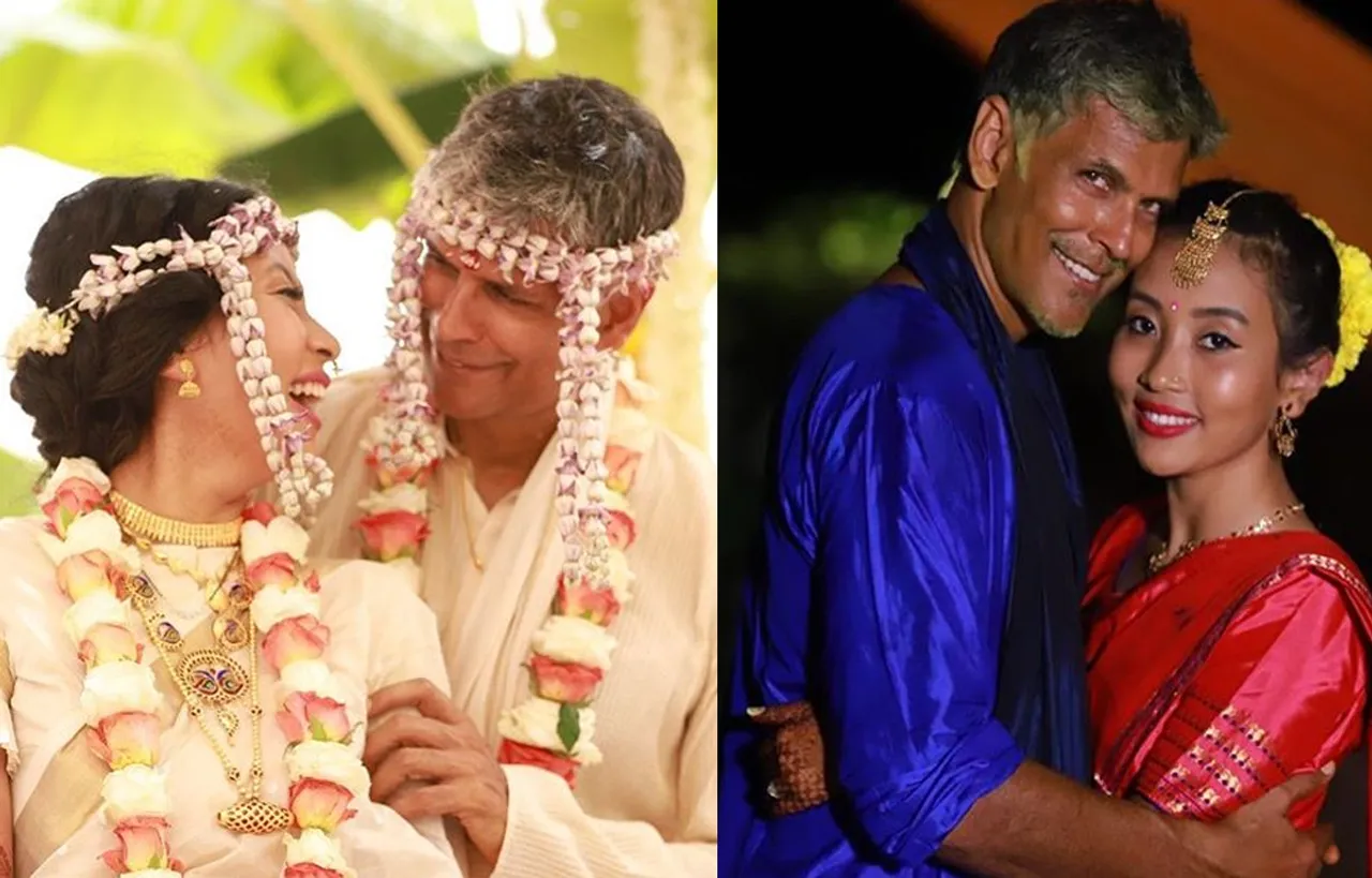 मिलिंद और अंकिता ने सालगिरह पर शेयर की वीडियो, दुल्हा-दुल्हन के जोड़े में दिखा रोमांटिक अंदाज
