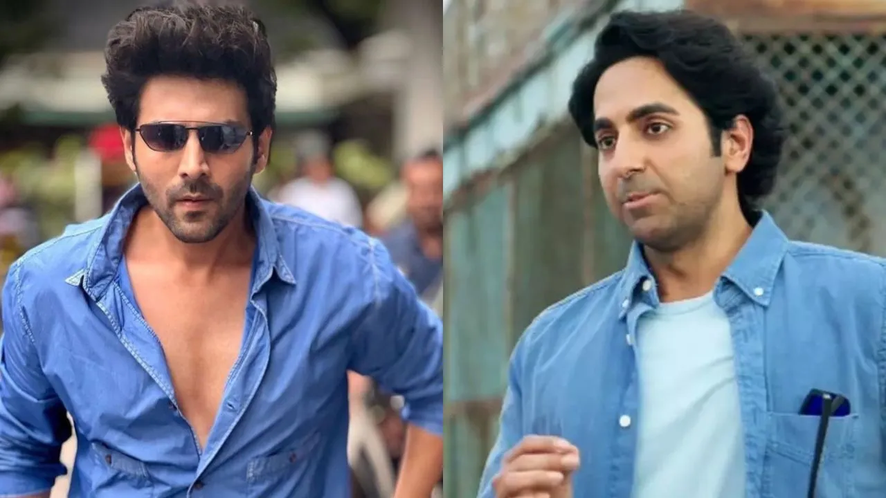 Ayushmann Khurrana and Kartik Aaryan