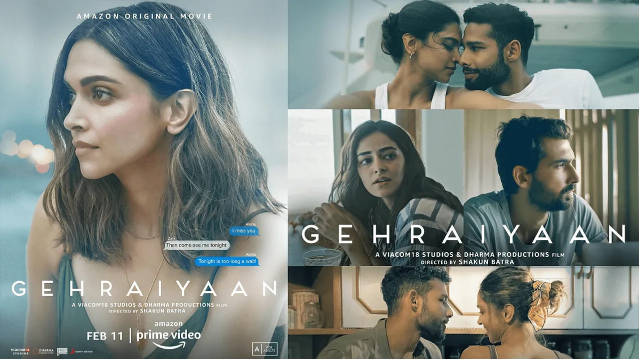 REVIEW Gehraiyaan: फिल्म को काफी अँधेरे में दिखाया है जिस वजह से लोगों को ज़ादा रंगीन गाने और नज़ारे देखने को नहीं मिलेगे