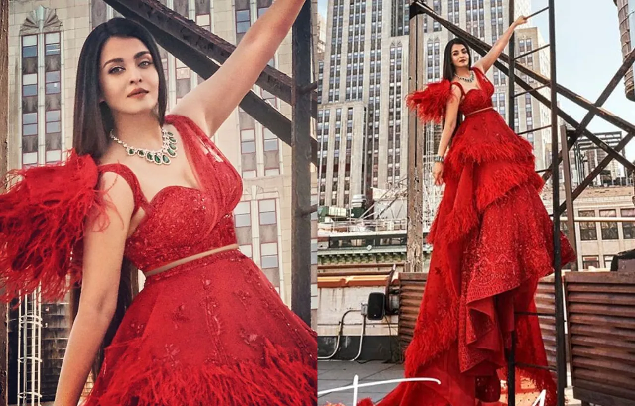 Photos: ऐश्वर्या राय बच्चन का रेड हॉट लुक हुआ वायरल, मैगजीन के लिए कराया फोटोशूट