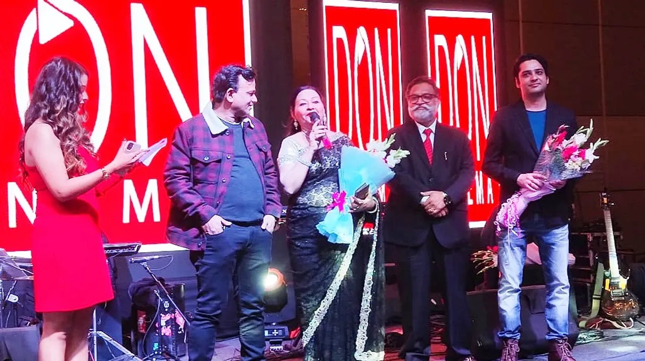 महमूद अली द्वारा नई दिल्ली में ओटीटी प्लेटफार्म "डॉन सिनेमा" का भव्य लॉन्चिंग समारोह