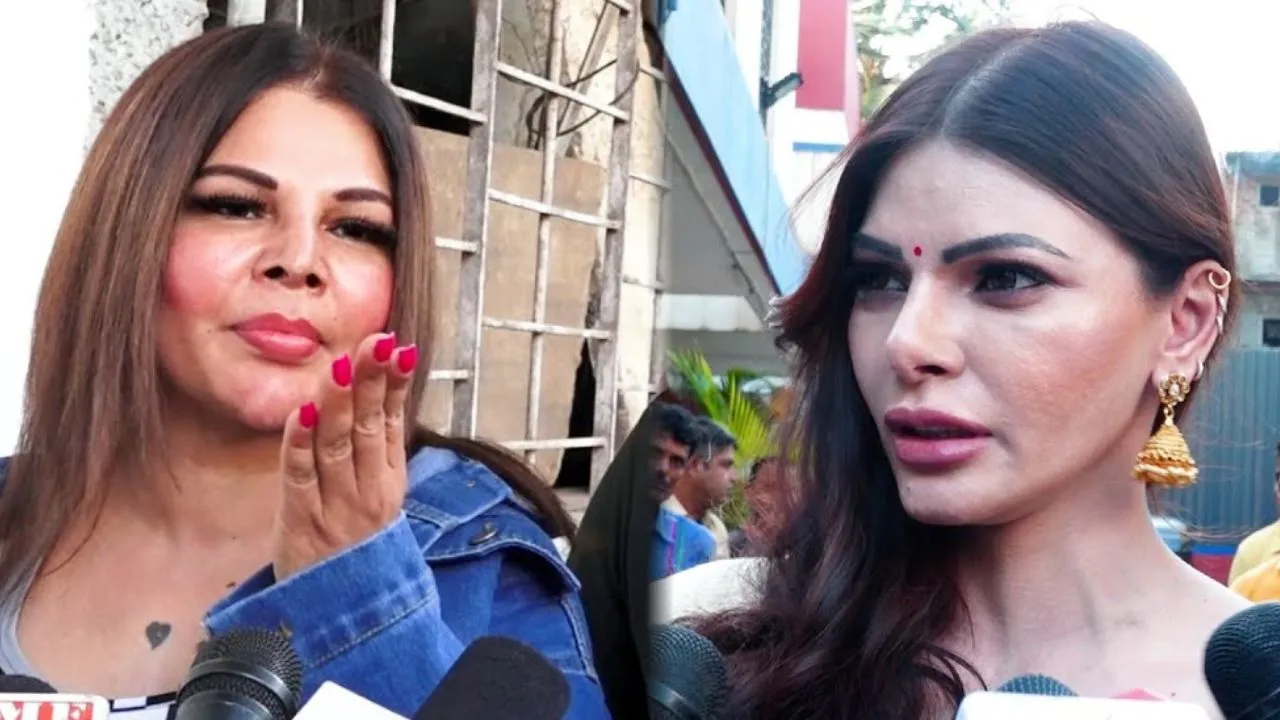 Sherlyn Chopra Rakhi Sawant Cat Fight mayapuri