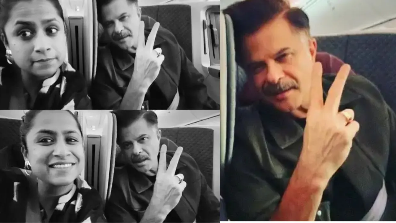 Anil Kapoor had special conversation with fan in flight, fan shared this special moment