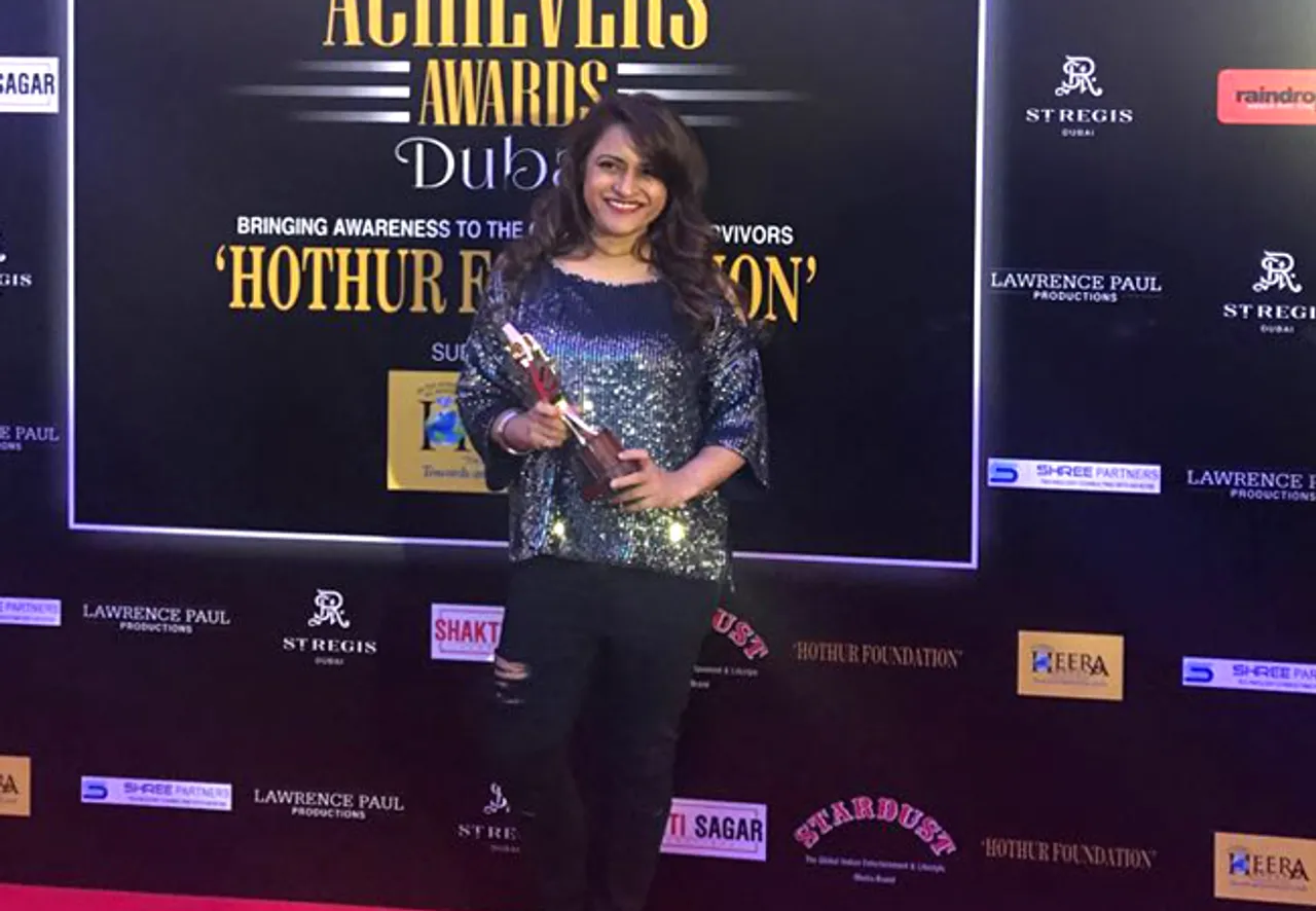 रोहिणी अय्यर को सबसे प्रभावशाली मीडिया उद्यमी के लिए स्टारडस्ट अचीवर्स पुरस्कार
