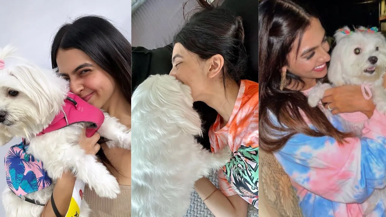See these 3 pawfect pictures of actress Kashika Kapoor and her dog Gucci that will make you go crazy over their cuteness