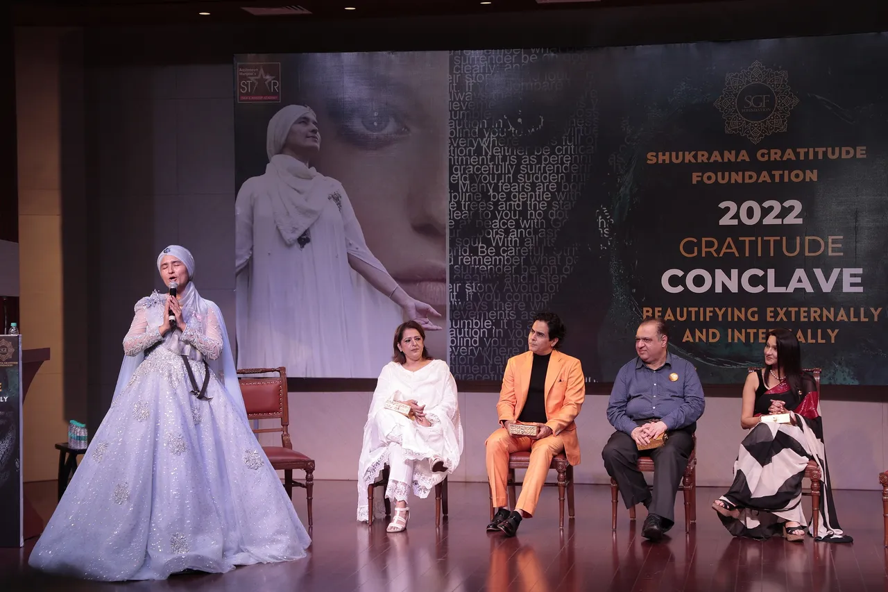 Shukrana Conclave by Ontologist Aashmeen Munjaal: Understanding of beautifying humans internally and externally