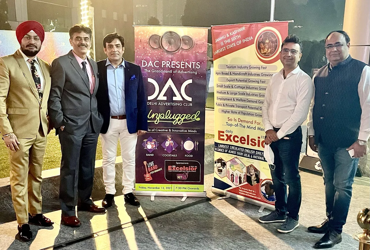 दिल्ली एडवरटाइजिंग क्लब (DAC) ने साइबर हब, गुरुग्राम में 'DAC अनप्लग्ड 2021' कार्यक्रम की मेजबानी की