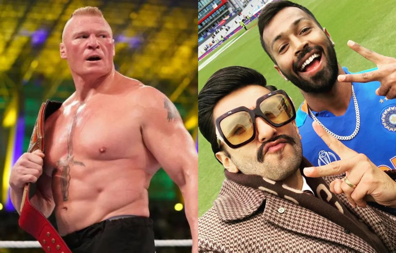 World Cup 2019: रणवीर सिंह को WWE रेसलर ब्रॉक लेसनर के वकील ने भेजा लीगल नोटिस