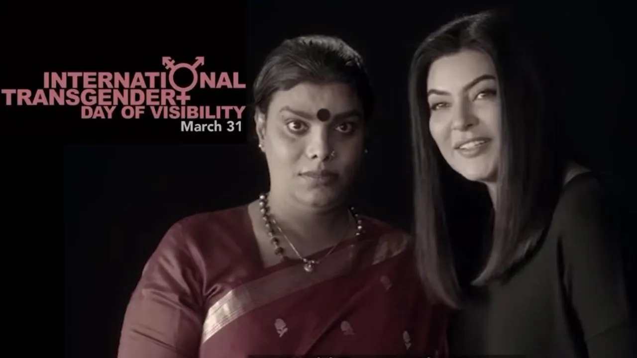 world transgender day 2023 Sushmita Sen shared the video, said, Now clap to encourage see