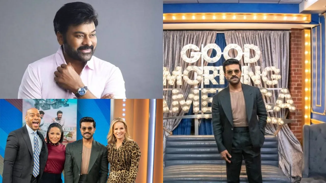 Ram Charan appeared on the show Good Morning America, father Chiranjeevi said this