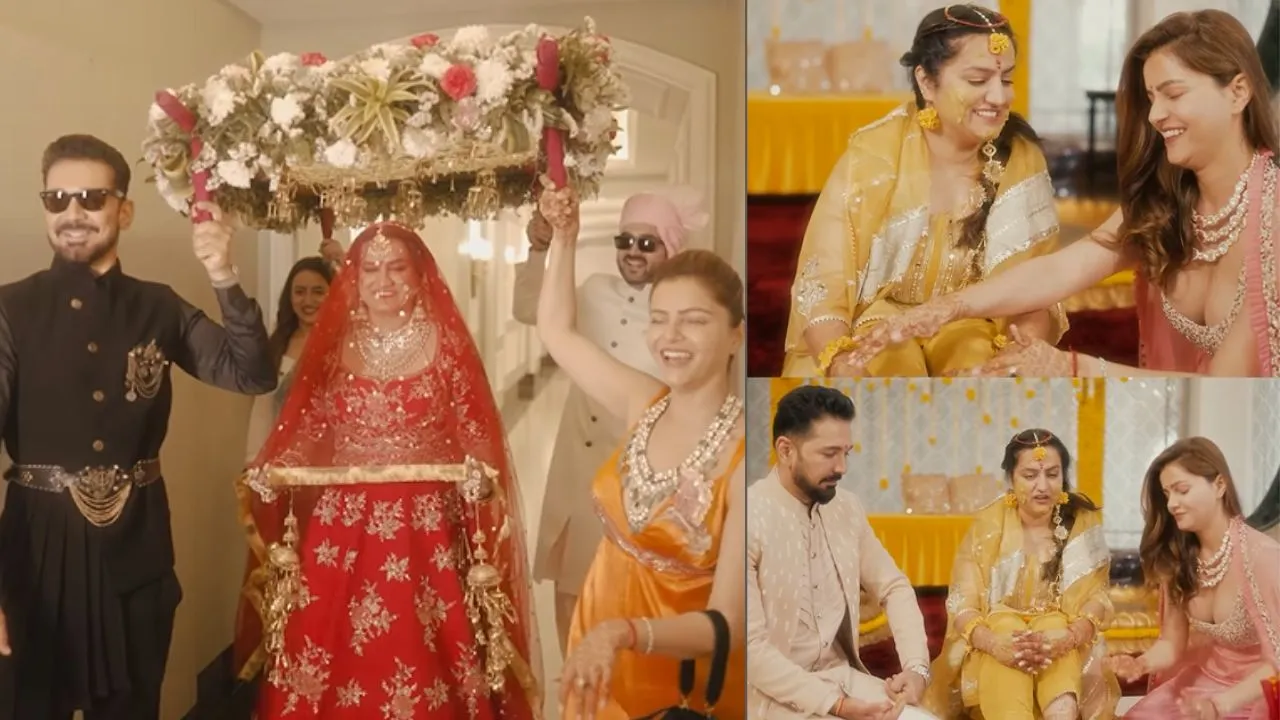 Rubina Dilaik shared pictures and video from sister Rohini's wedding