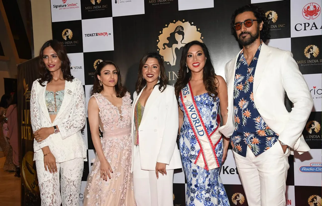 मुंबई में आयोजित हुआ मिसेज इंडिया वर्ल्ड 2019-20 शामिल हुई कईं हस्तियाँ