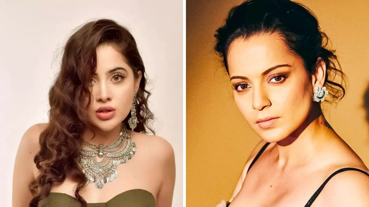 Kangana Ranaut and Urfi Javed