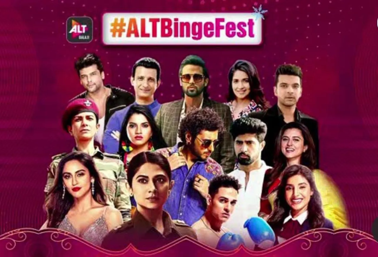 ALTBalaji ने फेस्टिव सीजन के उपलक्ष्य में #ALTBingeFest कैंपेन लॉन्च किया!