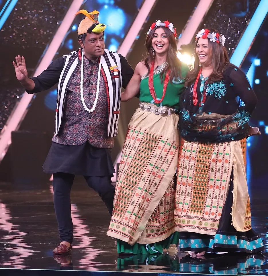 Super Dancer Chapter 4 के सेट पर जजेस ने दी अरुणाचल प्रदेश के पारंपरिक पहनावे की झलक