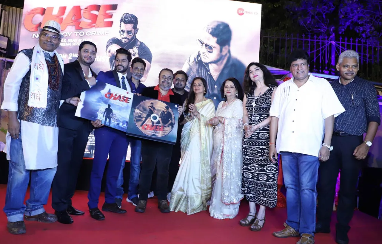 मुंबई में लॉन्च हुआ एक्शन पैक्ड ड्रामा फिल्म चेस-नो मर्सी टू क्राइम का ट्रेलर और म्यूजिक