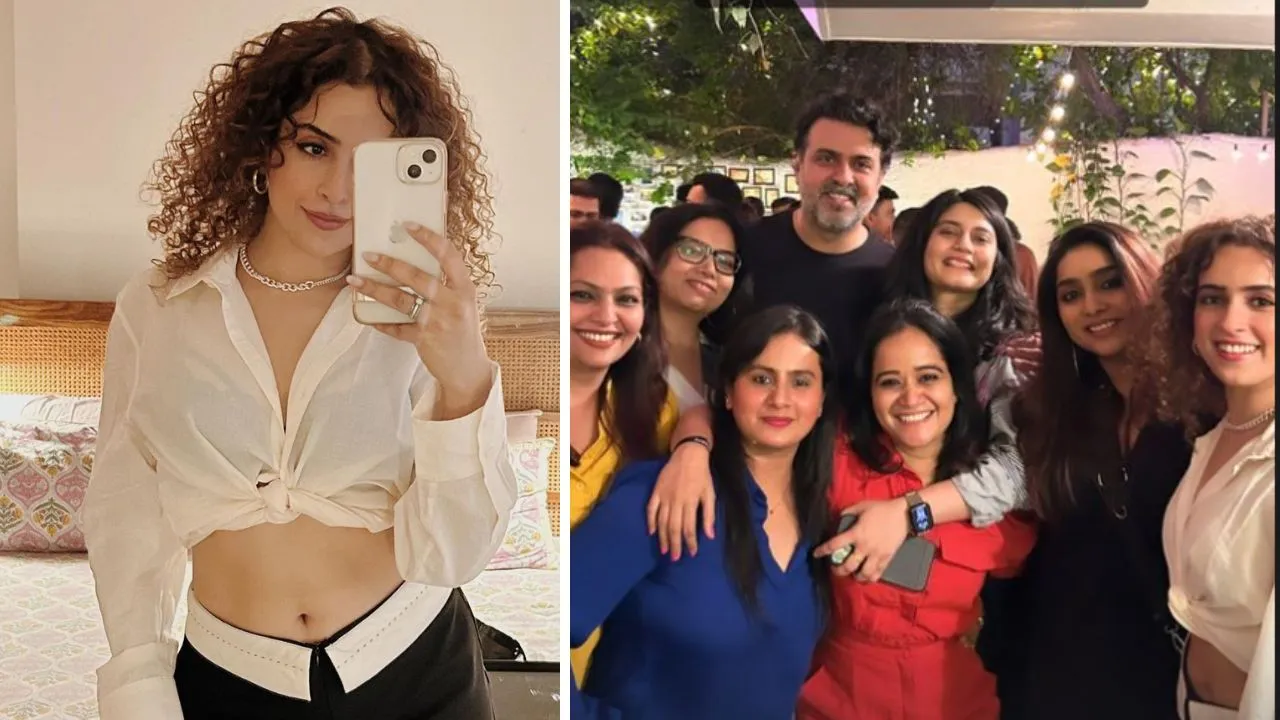 Sanya Malhotra completes her 'special film' with 'best people', watch here