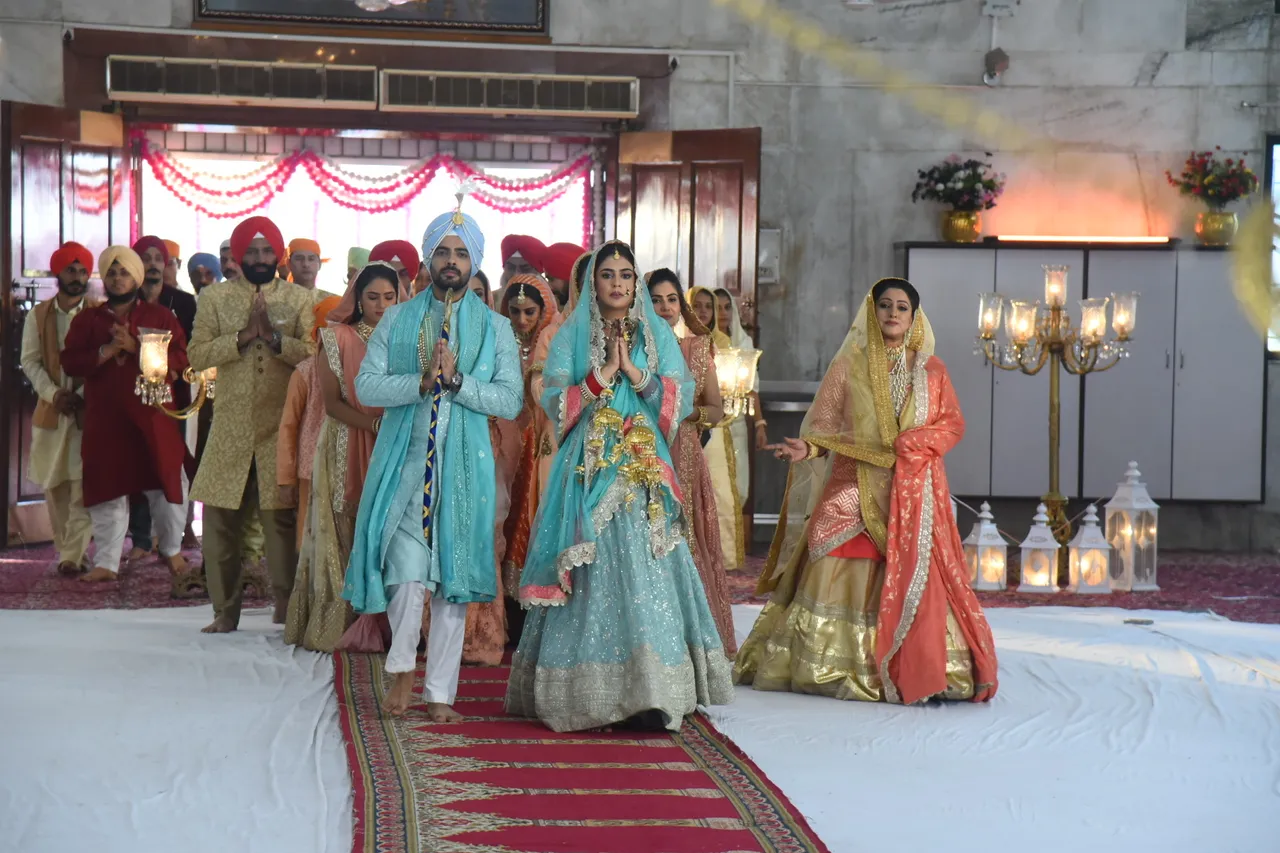 Ikk Kudi Punjab Di के वेडिंग सीक्वेंस के लिए Tanisha Mehta ने पहना यह खूबसूरत ब्राइडल लहंगा