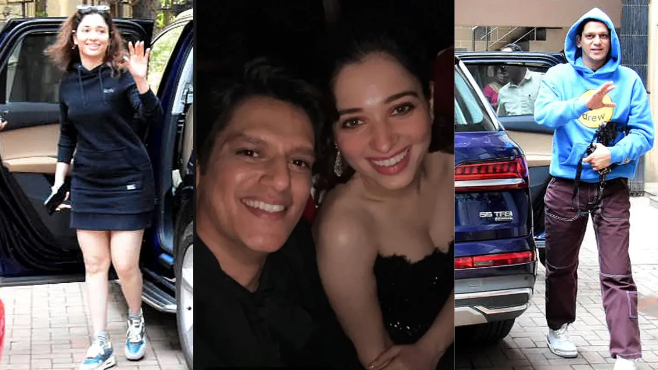 Tamannaah and Vijay were spotted 