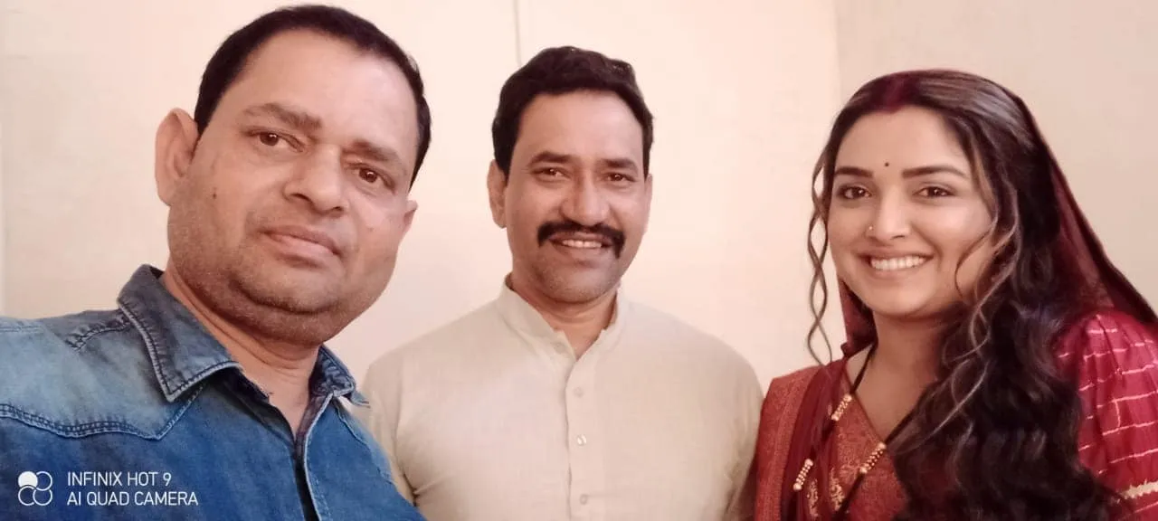 RK Shukla की फिल्म 'Dharma-Adharma' की शूटिंग Amrapali Dubey के साथ मिलकर करेंगे Dinesh Lal Yadav Nirhua 