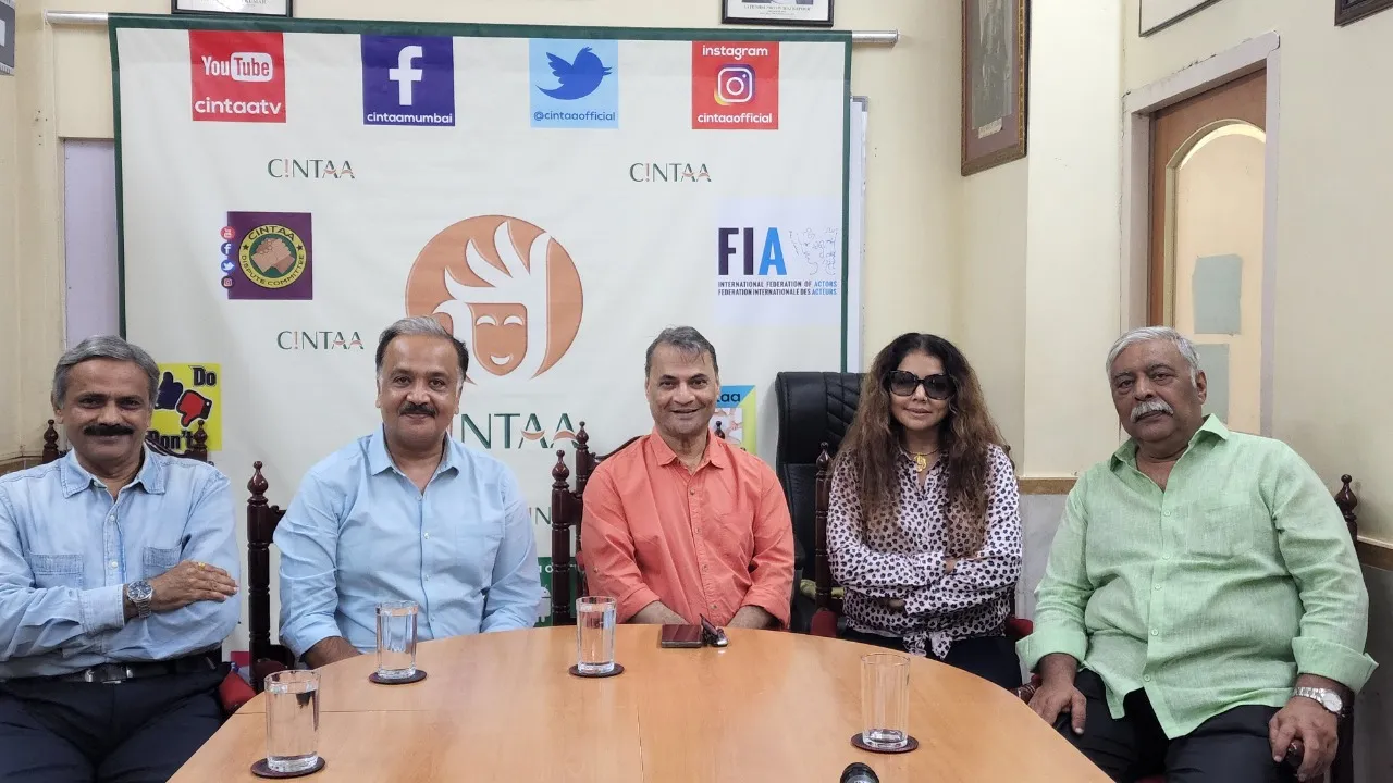 Actor Lilliput's masterclass organized by CINTAA, where he taught the nuances of acting