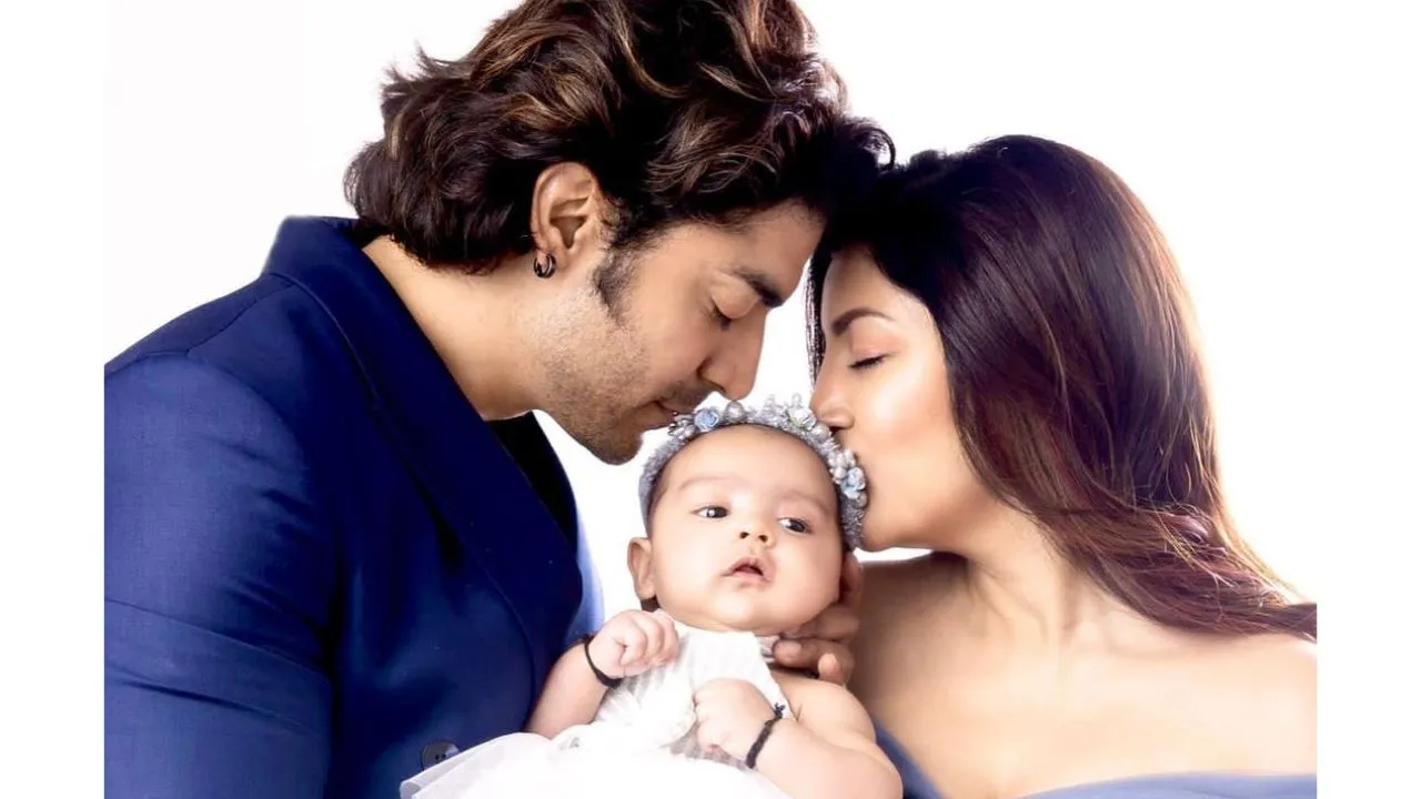 Debina Bonnerjee and Gurmeet Choudhary introduce daughter Divisha to the world, see family photo