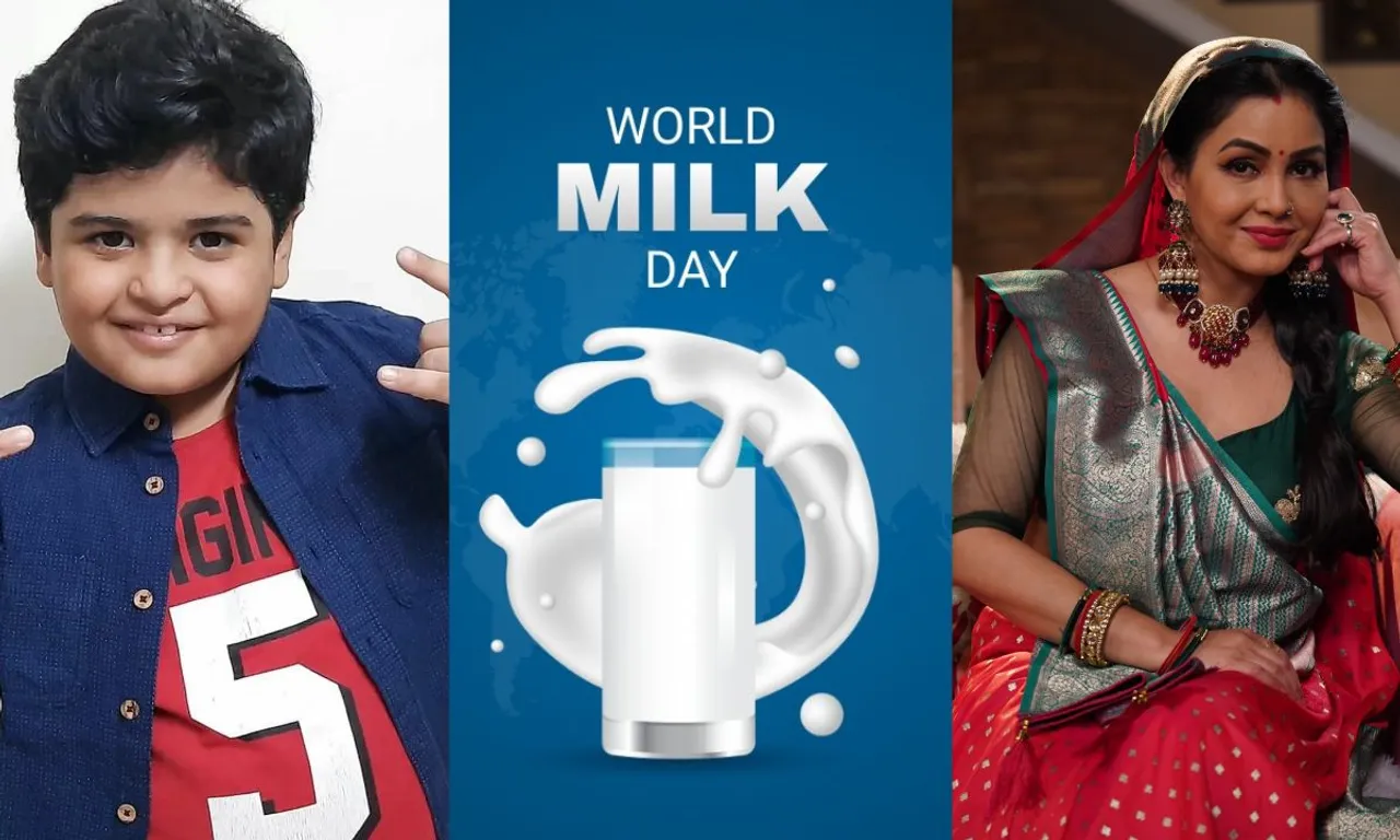 World Milk Day: &TV के कलाकारों ने कहा पियो दूध, स्वस्थ रहो और बनो मजबूत! 