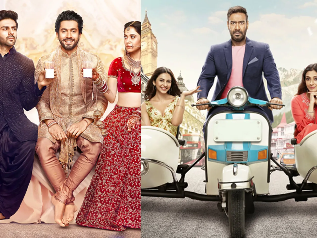 कार्तिक आर्यन की 'सोनू के टीटू की स्वीटी' और अजय देवगन की 'दे दे प्यार दे' फिल्म का बनेगा सीक्वल