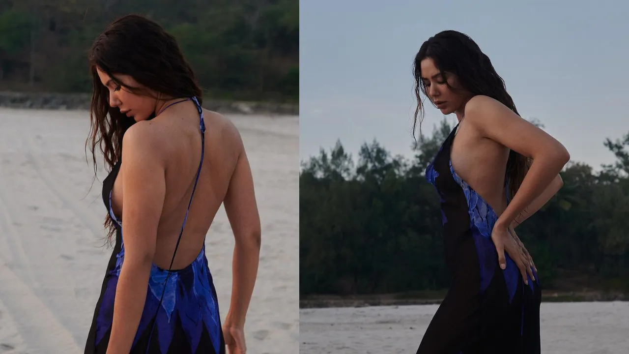Sonam Bajwa raised the heat with her backless dress celebrity hot photos