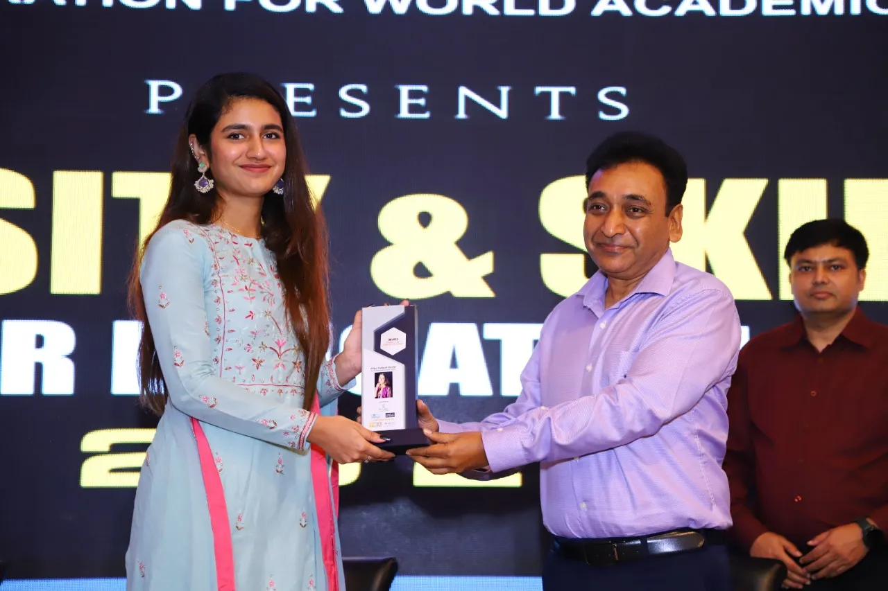 Actress Priya Prakash Varrier becomes the brand ambassador of cyber crime awareness campaign Trapped Zone
