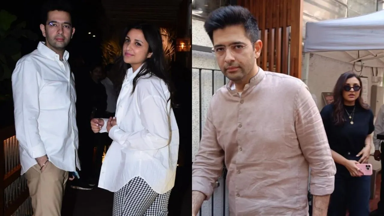 Raghav Chadha and Parineeti Chopra