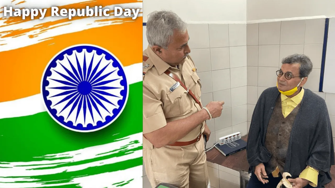 सुभाष घई ने बांद्रा पुलिस चौकी में मनाया अपना गणतंत्र दिवस, exclusive photos
