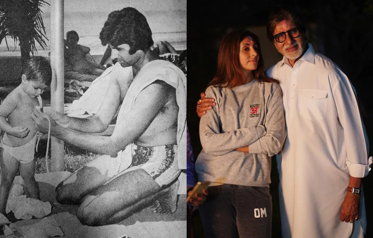 अमिताभ बच्चन ने शेयर की बेटी श्वेता नंदा की बचपन की तस्वीर, लिखा इमोशनल मैसेज