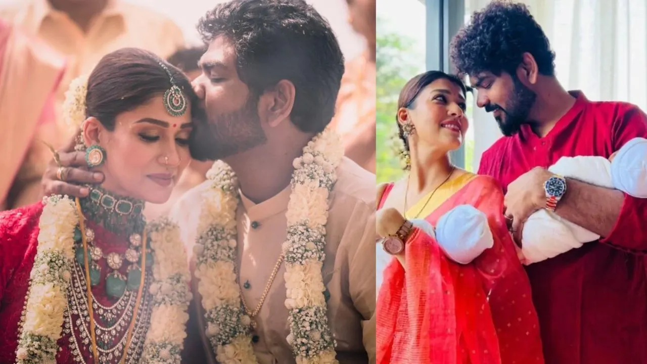 Nayanthara and Vignesh Shivan Twins