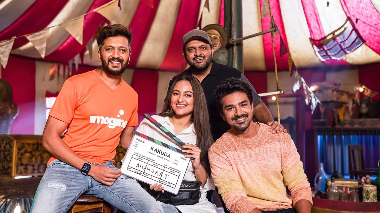 सोनाक्षी, रितेश और साकिब ने शुरू की फिल्म Kakuda की शूटिंग