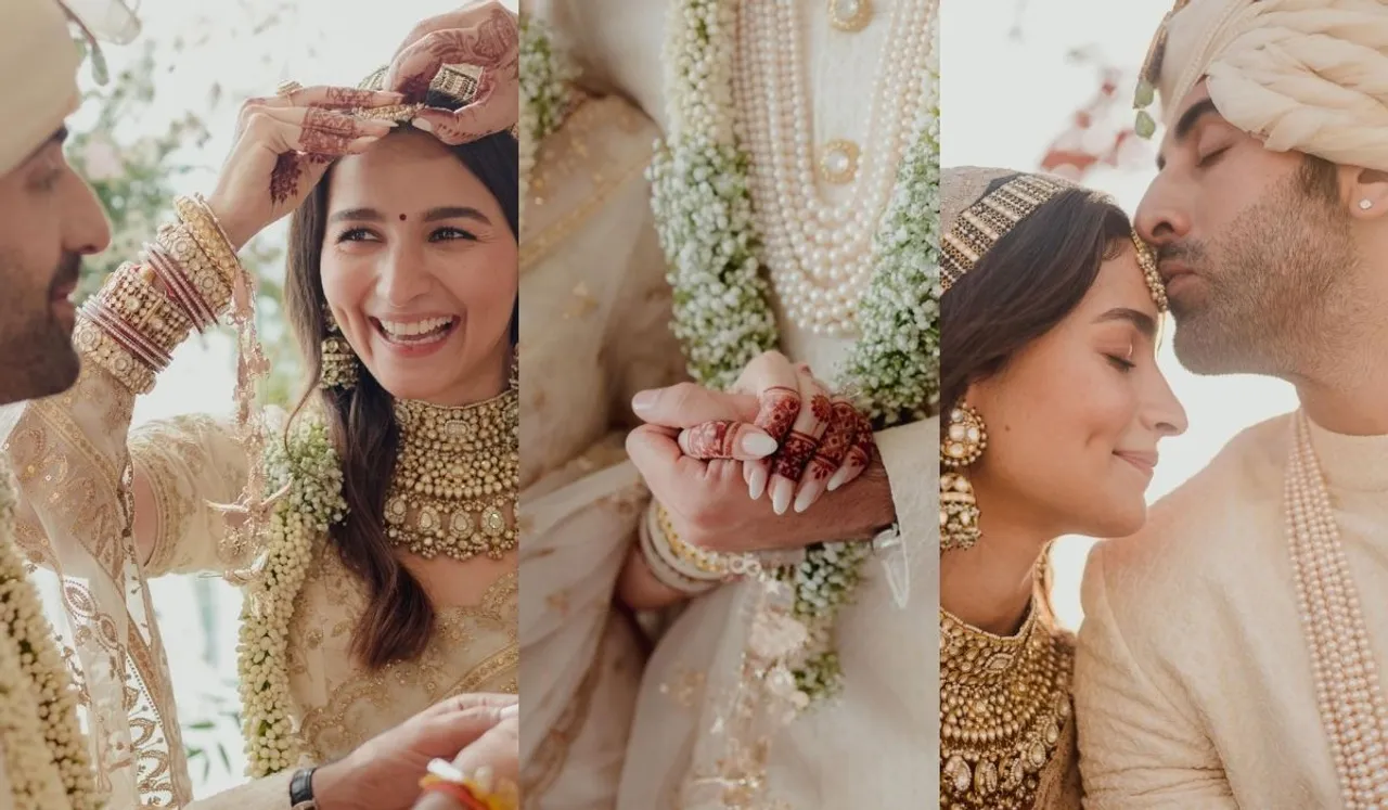 Alia-Ranbir Wedding Albam: पति-पत्नी बने अलिया और रणबीर, शादी कि तस्वीरें आई सामने