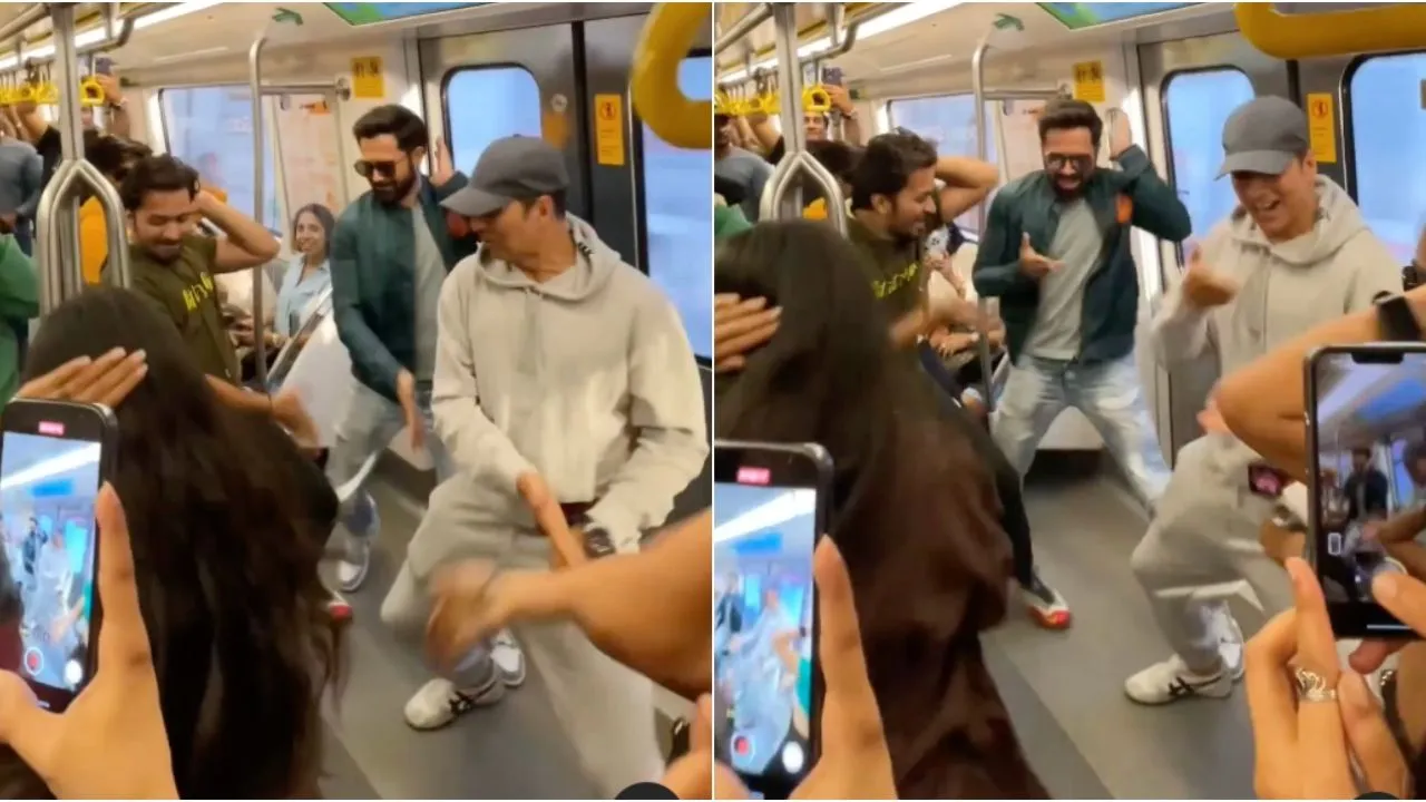 Akshay Kumar और Emraan Hashmi ने मुंबई मेट्रो के यात्रियों को दिया सरप्राइज, सभी हुए हैरान