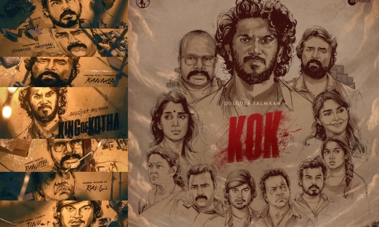 मेकर्स ने किया Dulquer Salmaan की 'King of Kotha' के पात्रों का खुलासा